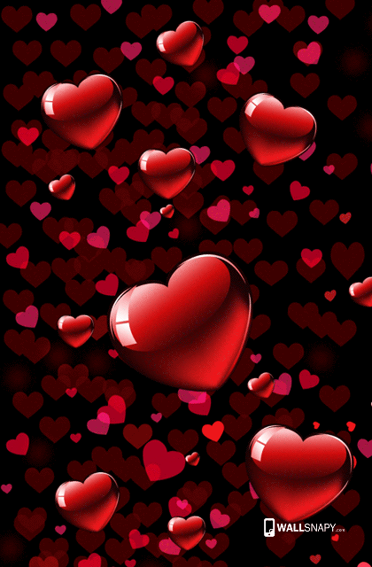 3d love heart red images full hd wallpaper | Primium ...