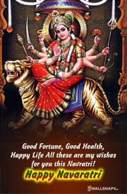 59+ Top Navratri HD images Maa Durga Wishes, Quotes Mobile - Wallsnapy
