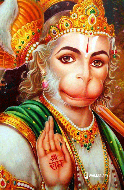 Hanuman face hd wallaper
