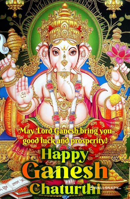 Happy ganesh chaturthi 2022 wishes hd images for mobile - Wallsnapy