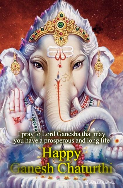 Happy ganesh chaturthi images with messages - Wallsnapy