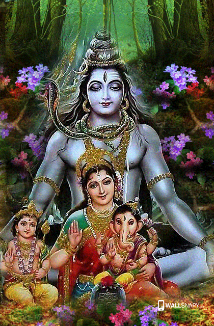 Hd lord shiva family wallpaper for mobile - Wallsnapy