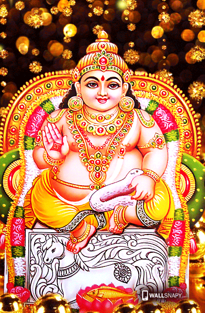 Hindu kuberan gold hd wallpaper - Wallsnapy