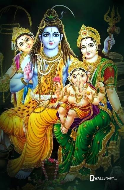 Lord shiva family poster hd - Wallsnapy