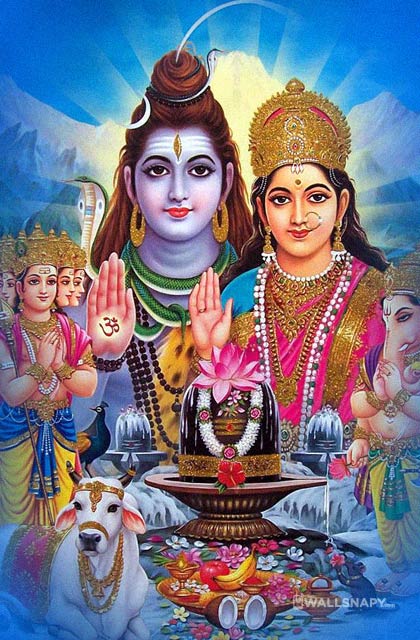 Shiva god family hd images download - Wallsnapy