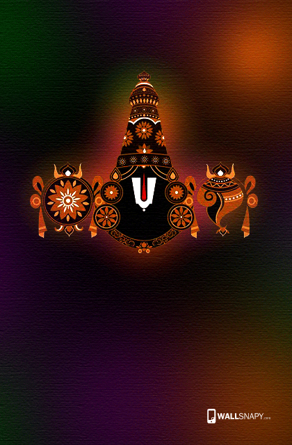 Tirupati balaji symbol hd wallpaper