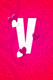 v-letter-hearten-design-hd-wallpaper